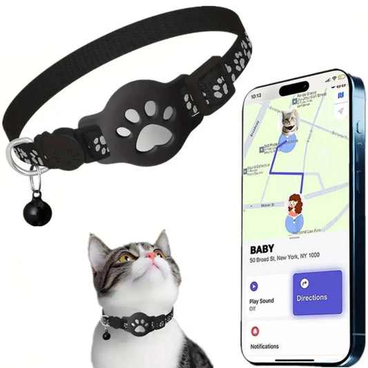 ペットスマートGPSトラッカー、猫用トラッカー、GPS首輪、ペット子猫用GPS首輪、ペットアクセサリー、iOS対応